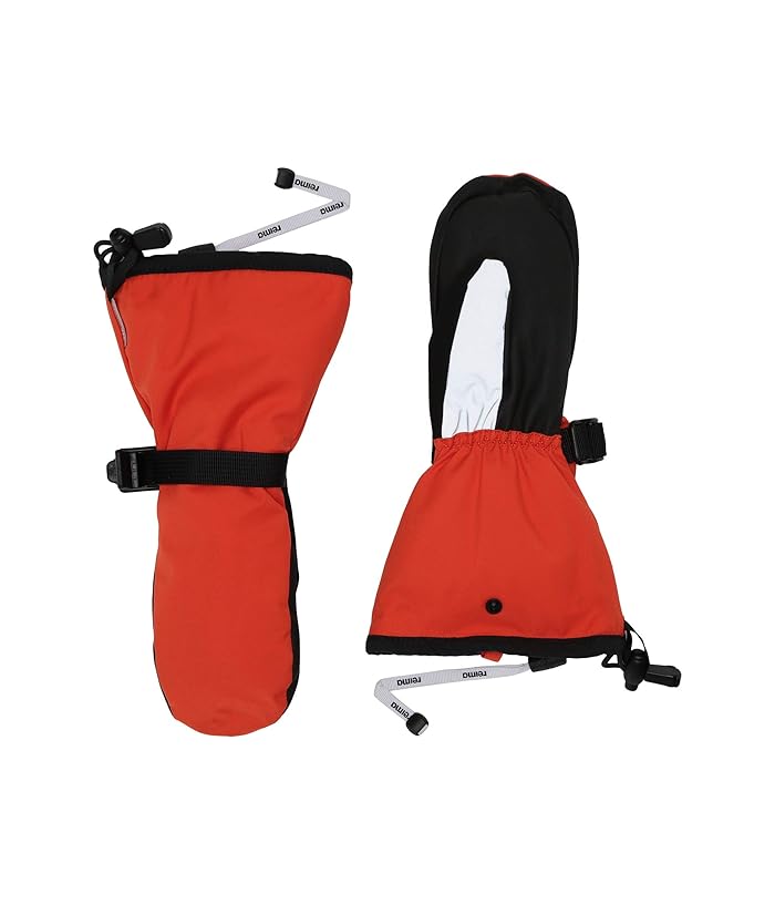 reima  tec Mittens Riggu (Toddler/Little Kids/Big Kids) (Orange) Ski Gloves