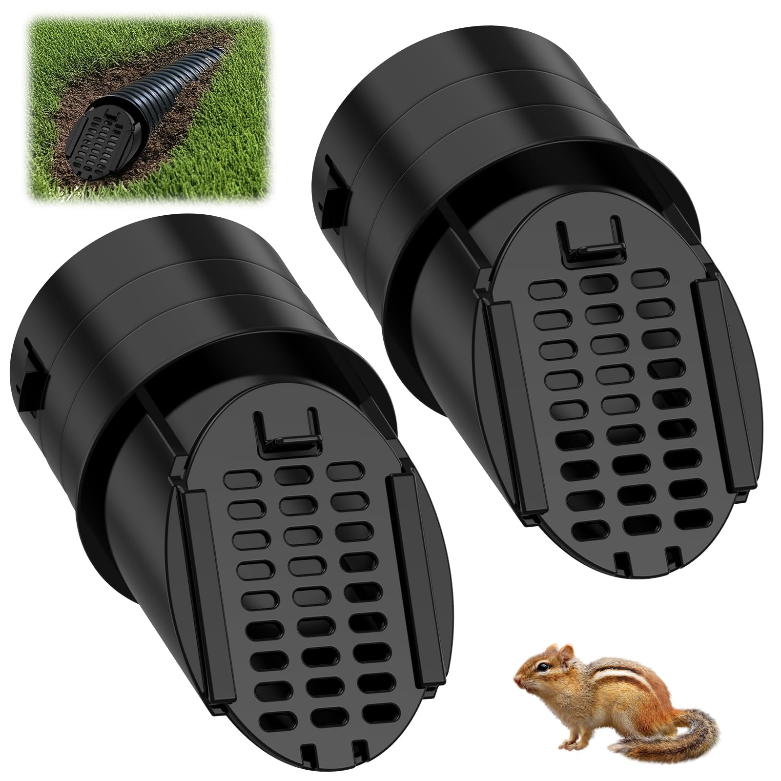 Lebenwell 2-Pack Gutter Downspout Extension