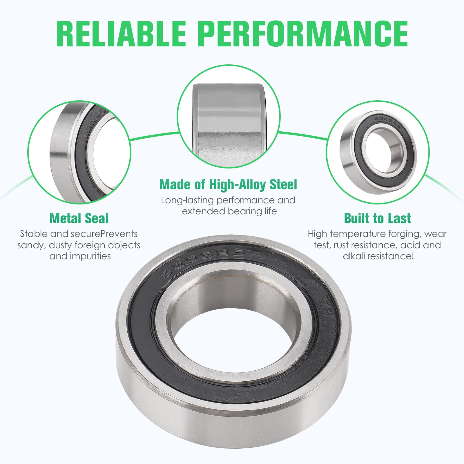 Front Left Or Right CV Axle & Wheel Bearing Kit For Honda