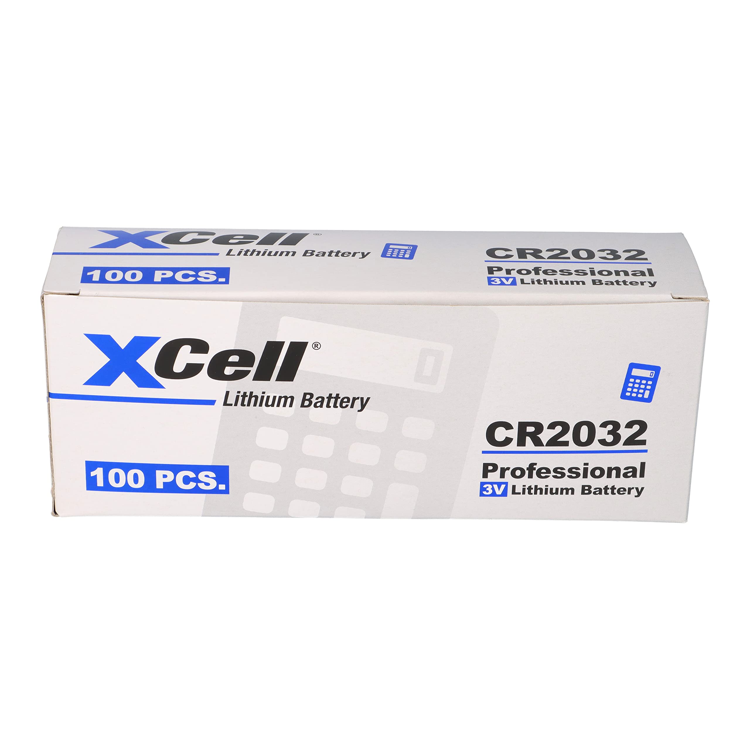 100er Set CR2032 Lithium-Knopfzelle 3V / 220mAh (20x5er Pack) Lithium Hochleistungs- Batterie Für Professionelle Anwendungen - Lithium - Knopfzelle