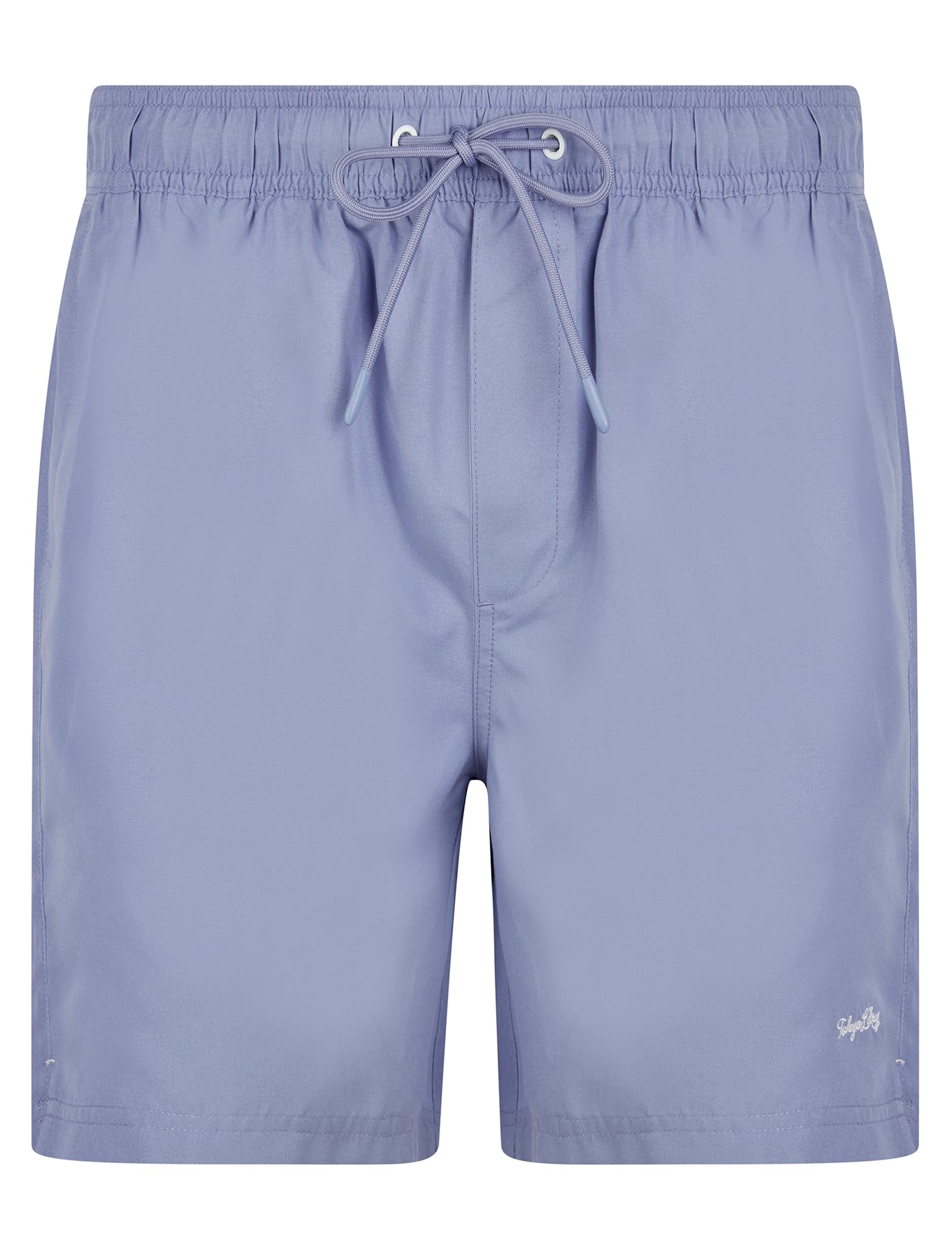 Tokyo Laundry Men's Quick Dry Microfibre Twill Swim Shorts with Pockets and Mesh Brief Lining