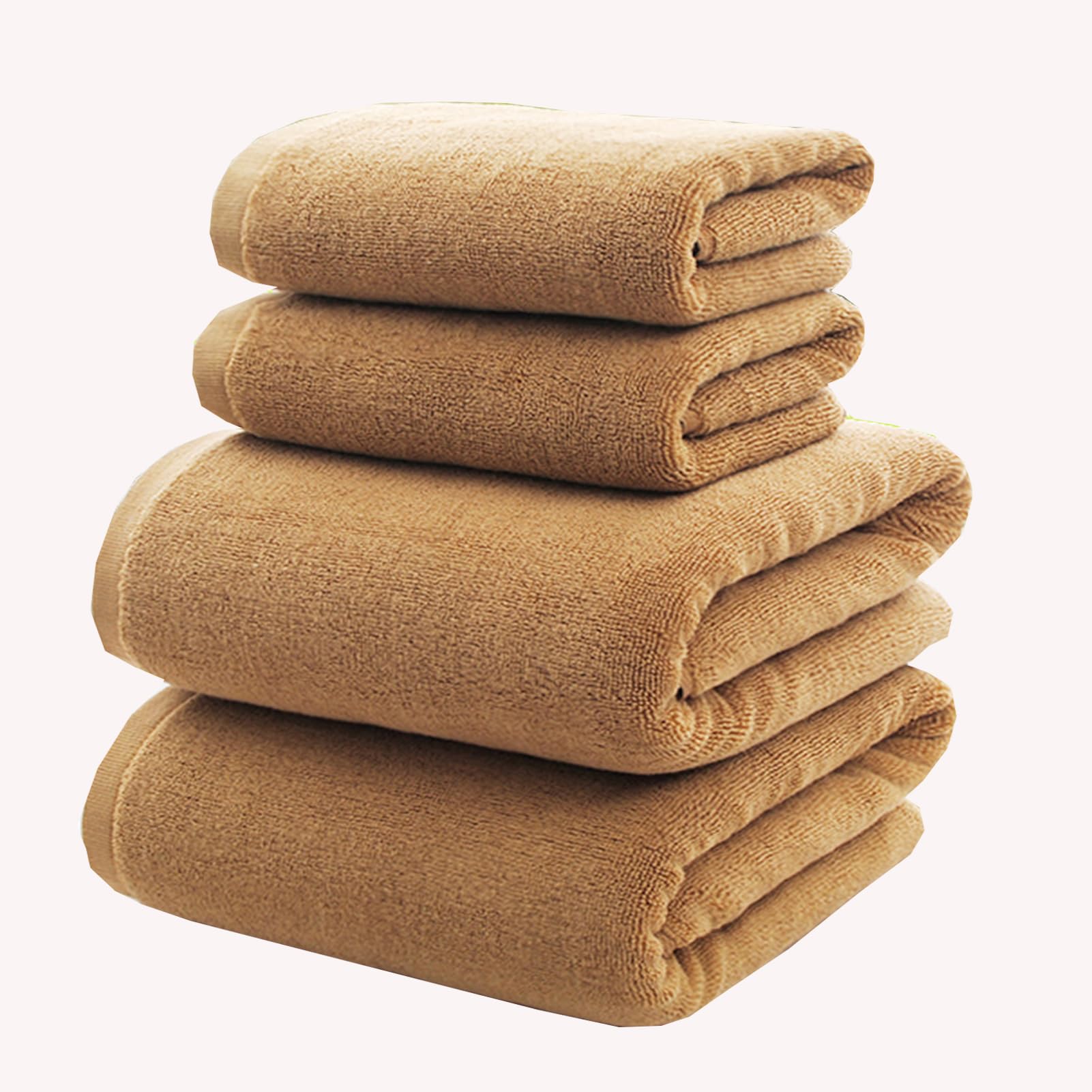 Amazon.com: AOKLEY Bath Towels Set of 4, 2 Bath Towels, 2