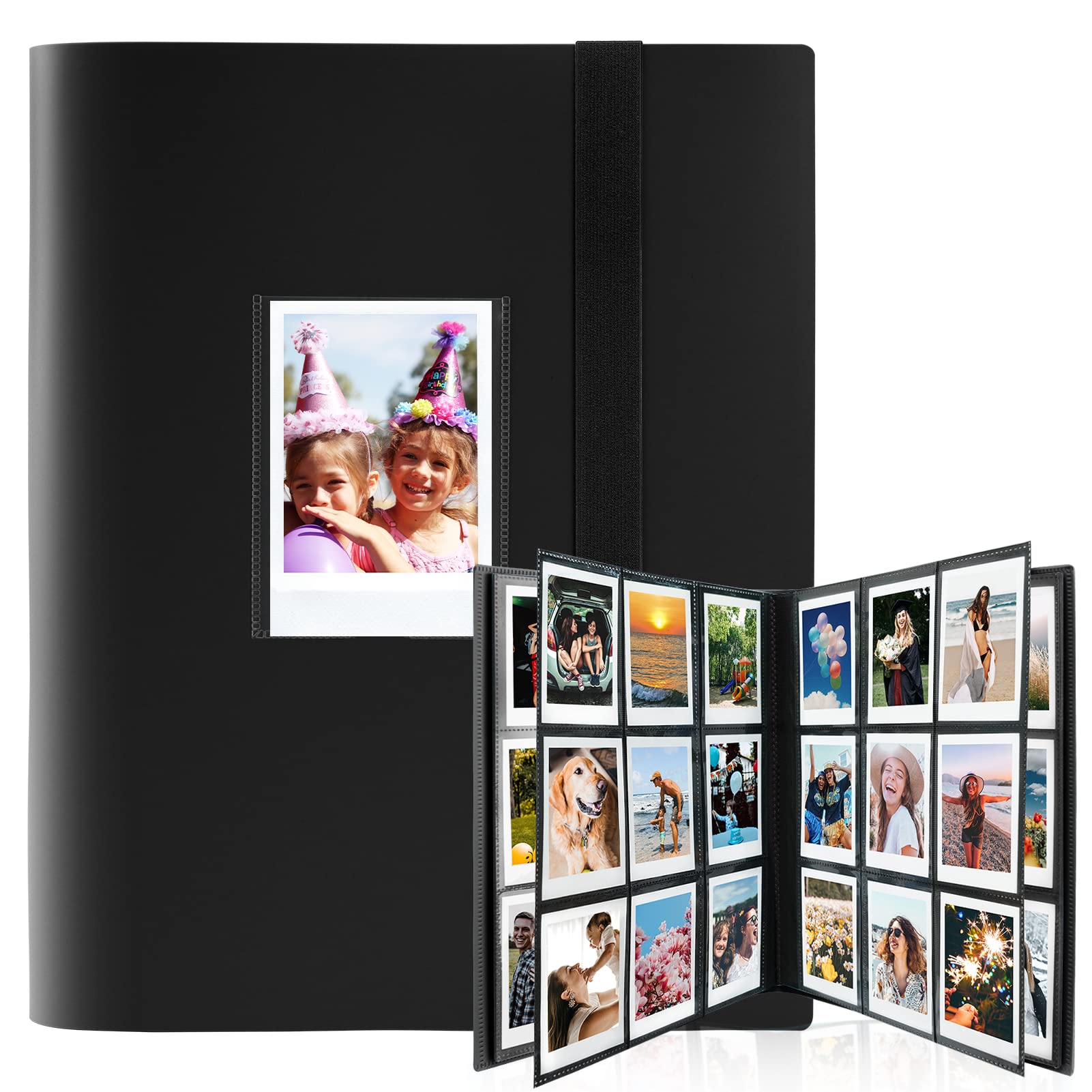 Phetium Mini Album Portafoto Per Instax – 96 Tasche Per Pellicole Mini 7s/8/9/90 E Polaroid PIC-300 (Verde Lime)