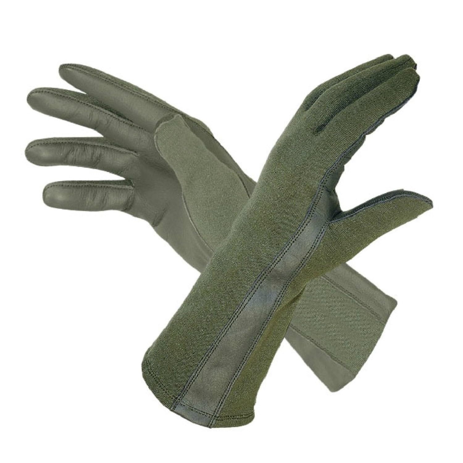 M MCGUIRE GEAR Nomex Summer Flight Gloves, Fire-Resistant Tactical Gloves for Pilots, Military, Law Enforcement & Mechanics
