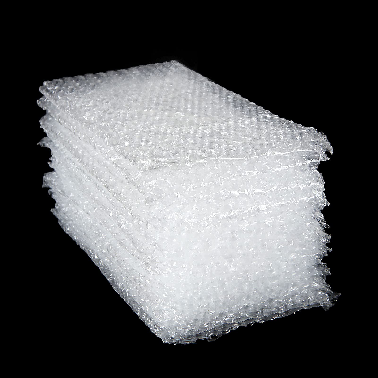 200 Pcs Clear Bubble Pouches Bags, 4x8 Inch Bubble Out Bags for Inner Packing, Protective Bubble Cushioning Wrap Pouches for Moving, Shipping, and Storage