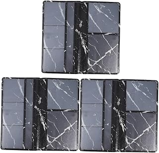 3 Peças Carteira De Bolso Porta-Cartão Carteira Ultra Fina Carteira Minimalista Carteira Fina Carteira De Moedas Bolsa De Armazenamento Bolsa De Banco Porta-Negócios Porta-Cartões