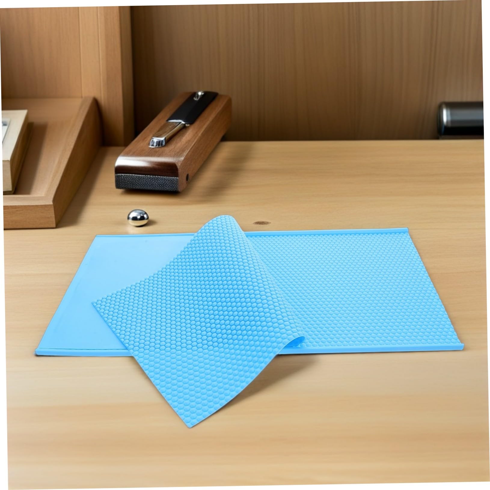 Mipcase Stampo in Silicone Per Cera d Api Fogli Di Cera Nido d Ape Strumento Per Pressatura Fogli Di Fondazione Per Apicoltura