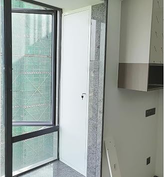 Aluminum Universal Access Panel Door, 36/48 in Tall Lockable Residential Plumbing Access Panels for Drywall, Rust Resistant Wall Hole Access Cover Plate20x36in