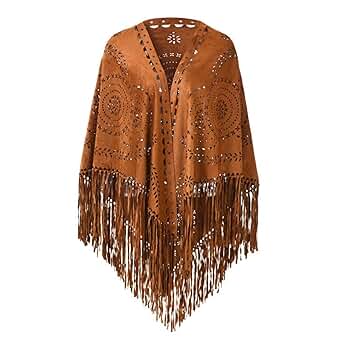 SALSATIONサルセーション Shawl with Opening RUST SALSATIONサルセーション Shawl with Opening RUST - メルカリ