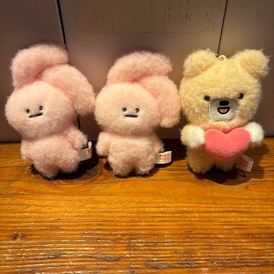 Amazon.co.jp: PINK&VEN マスコットキーチェーン 3個セット