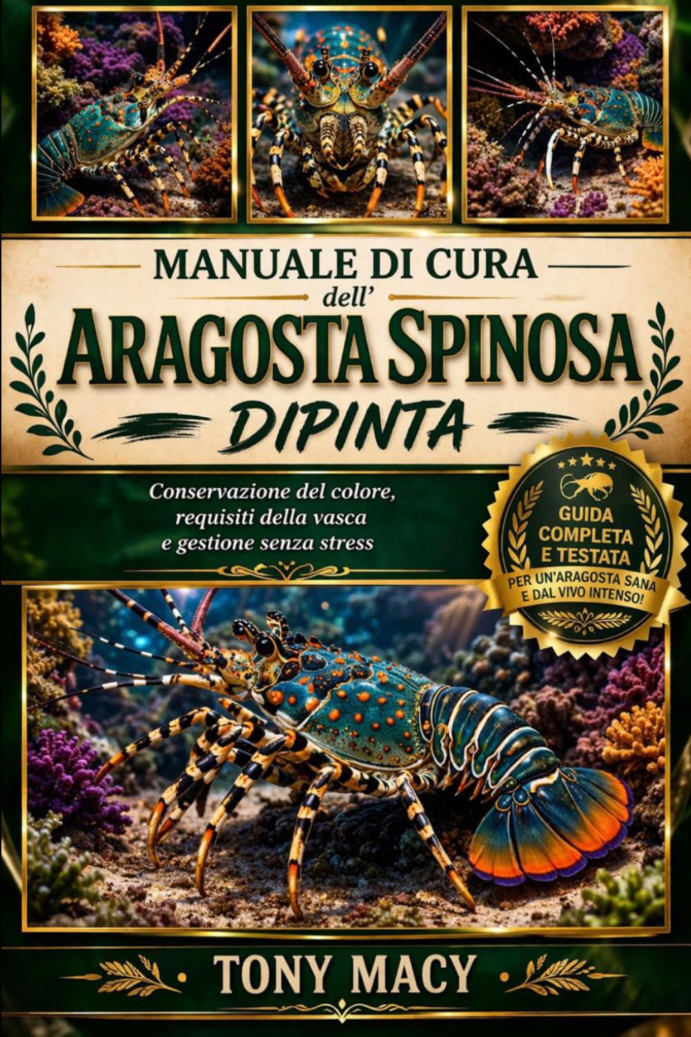 MANUALE DI CURA DELL’ARAGOSTA SPINOSA DIPINTA: Conservazione del colore, requisiti della vasca e gestione senza stress