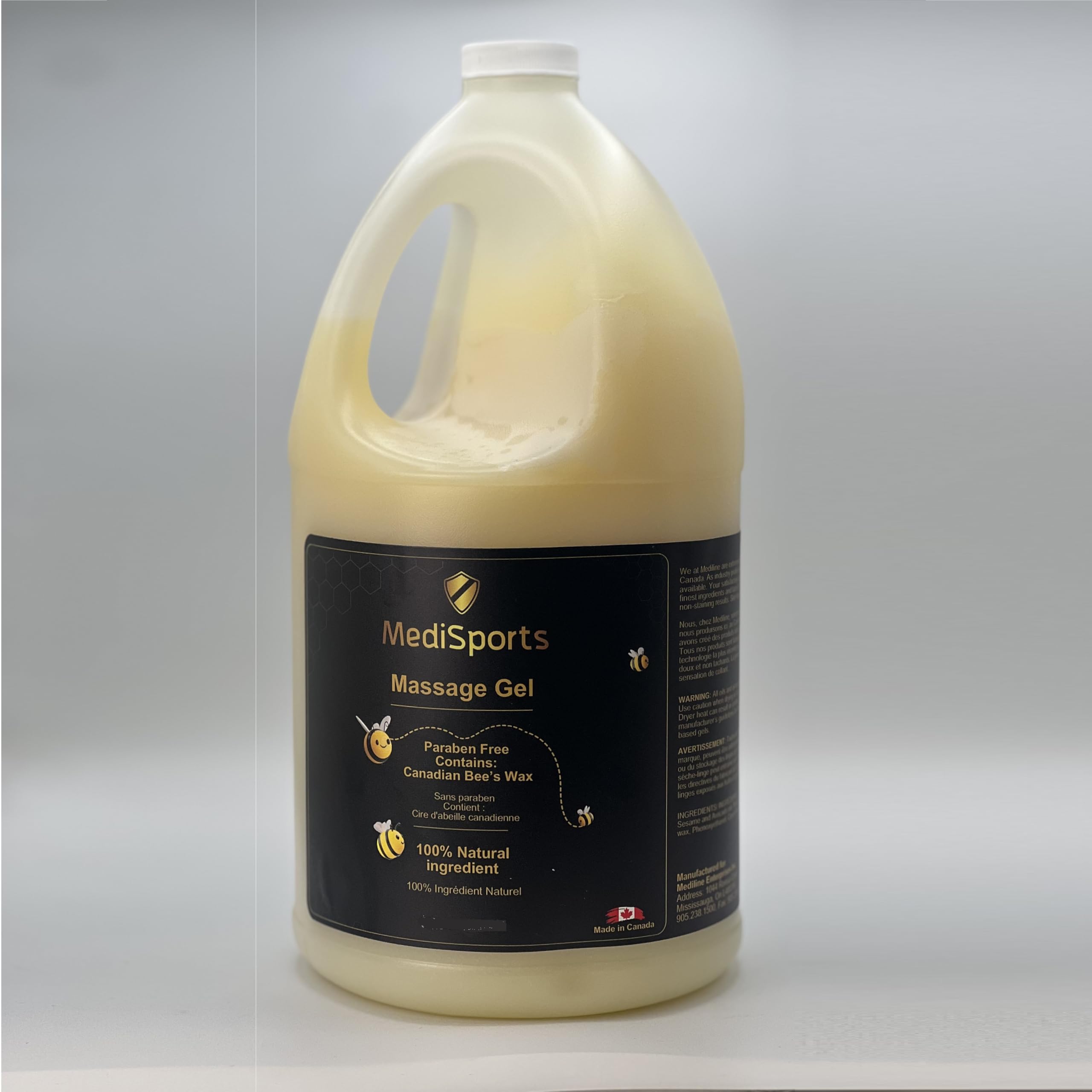 MediSports Natural Massage Gel – 4 Liter (Plant based) : Amazon.ca
