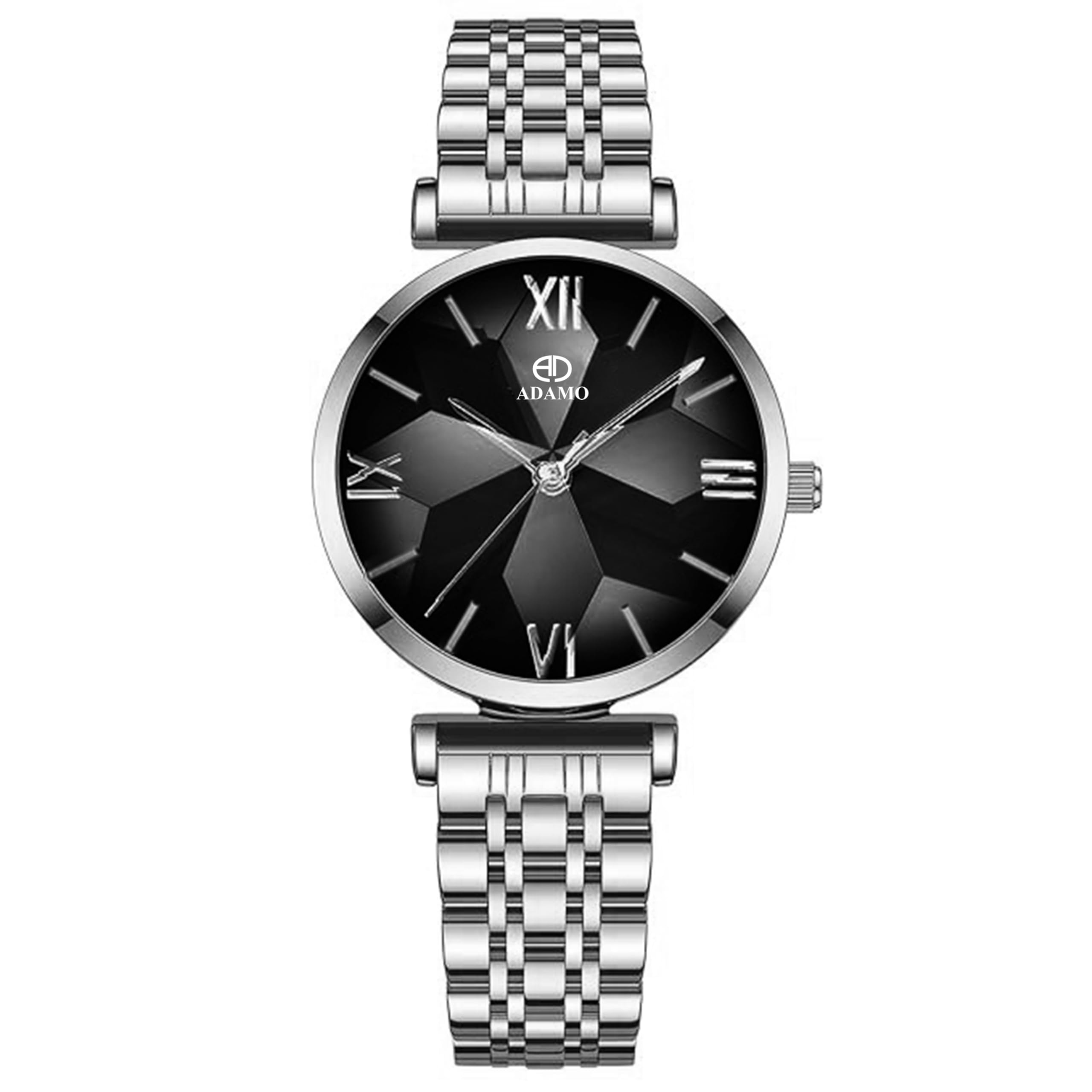 ADAMO Desinger Women Stainless Steel Analog Round Diamond Studded Dial Womens & Girls Watches 888KKM21 (B0DF5SS159) Amazon Price History, Amazon Price Tracker
