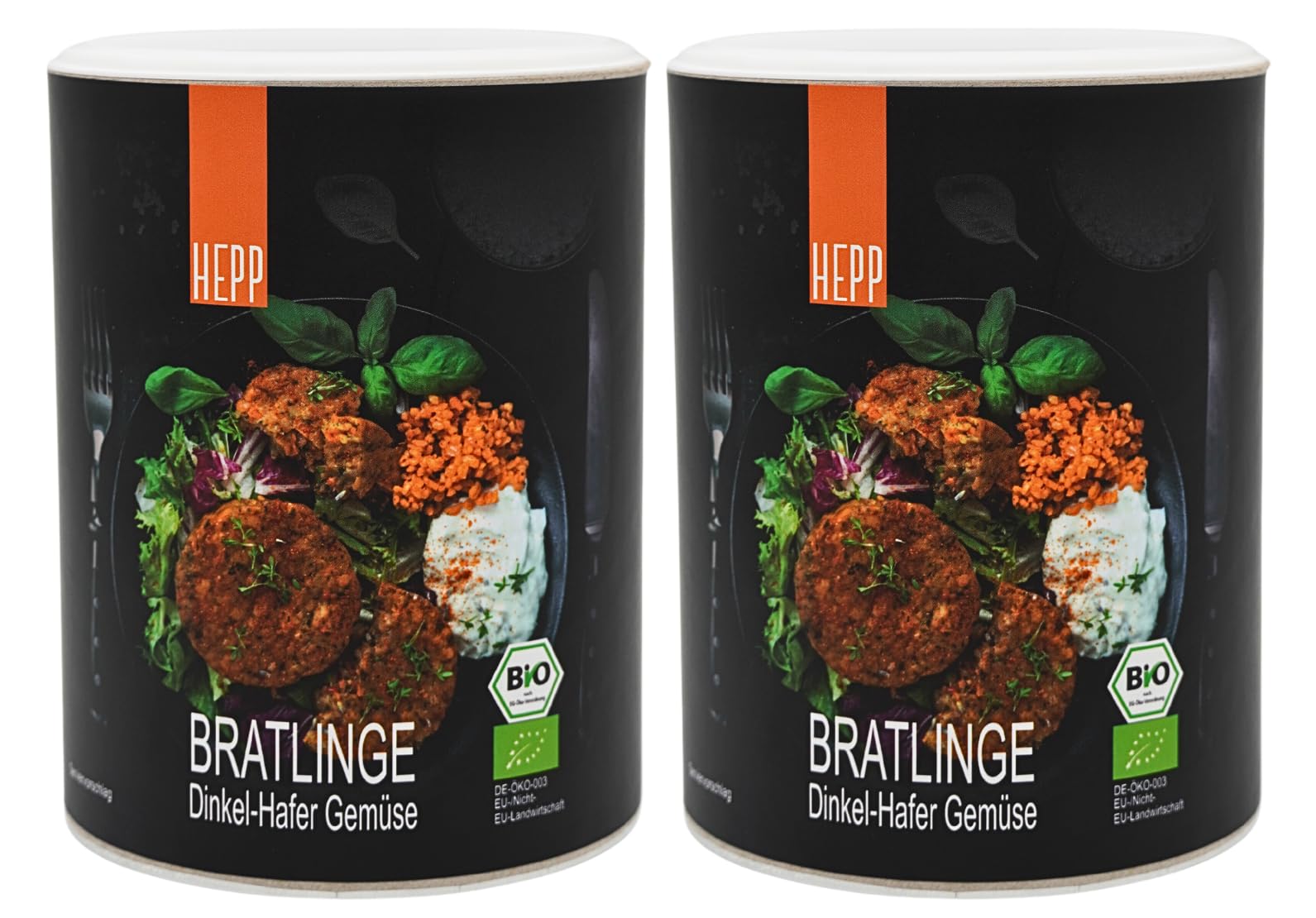 Vegane Bratlinge Dinkel-Hafer Gemüse 1000g (2x500g)