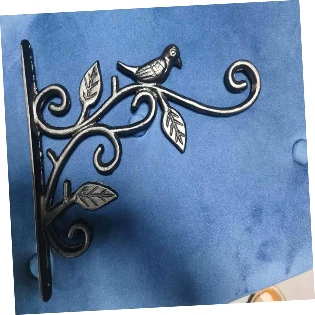 1pc Lantern Hook Plant Hanging Bracket Wall Hanging Flower Basket Hook Iron Plant Hanger