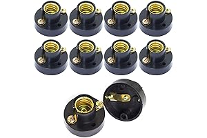 10PCS E12 12mm Screw Base Mini Bulb Holder Lamp Bases Socket For LED Light