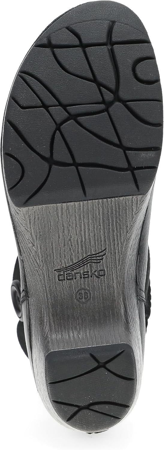 Dansko Multi-Look Fur Boots for Women Lilith Winter Boot with Real Shearling Shaft and Button Closure for Adjustable Fit and Style - Image 4