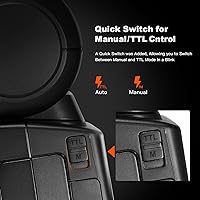 Vista 6 de Godox V860III-C TTL Flash para cámara Canon Flash, Godox V860IIIC Speedlight