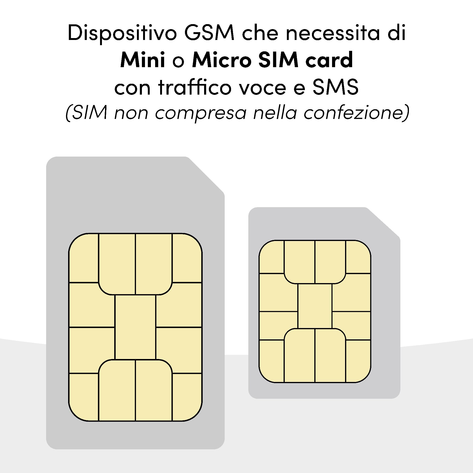Beghelli Telefono Salvavita per Anziani, Salvalavita Phone SLV15N ECO - Cellulare GSM per Anziani con Tasto SOS, Tasti Grandi Retroilluminati, Blocco Chiamate Indesiderate, Fotocamera, Torcia (Nero)