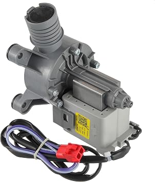 Upgraded WH11X34742 Washer Pump Assembly Fit for Frigidaire 11001011000071 5304511363 FFTW4120SW Washing Machine Drain Pump Motor