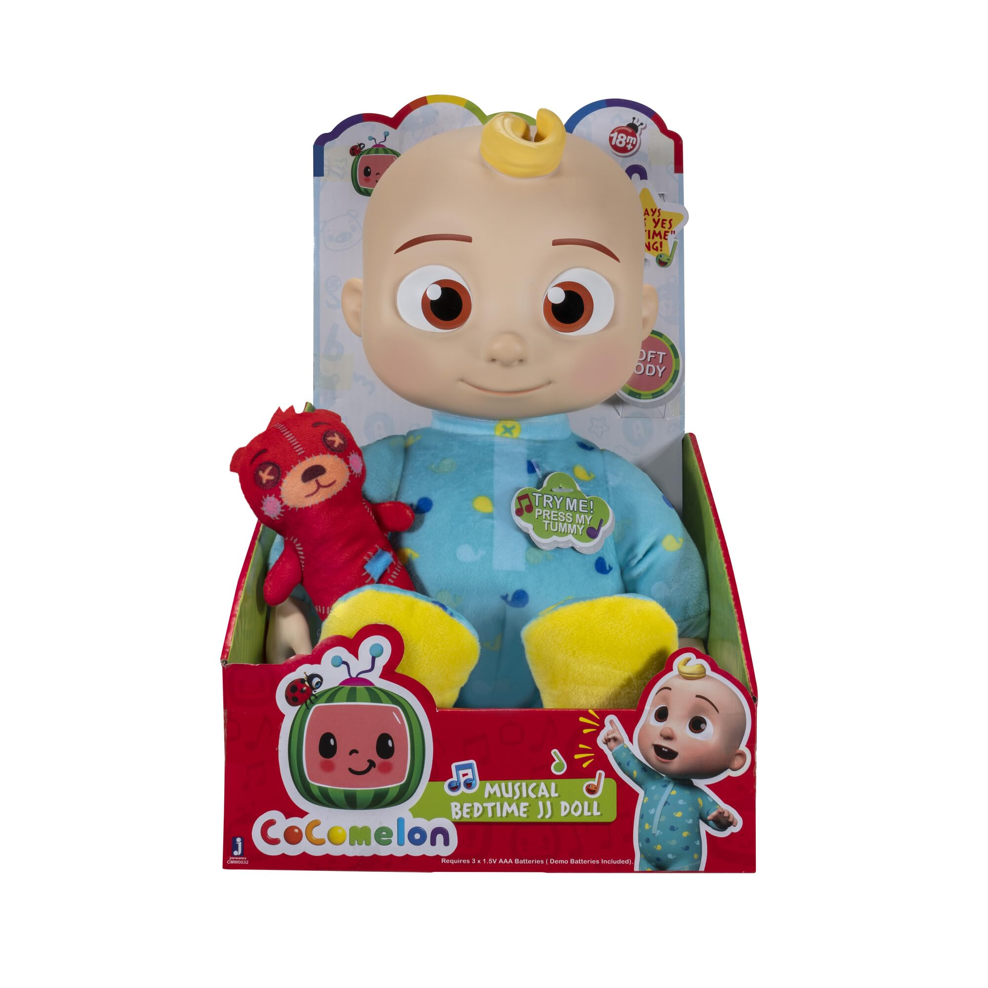 Cocomelon Musical Bedtime JJ Doll