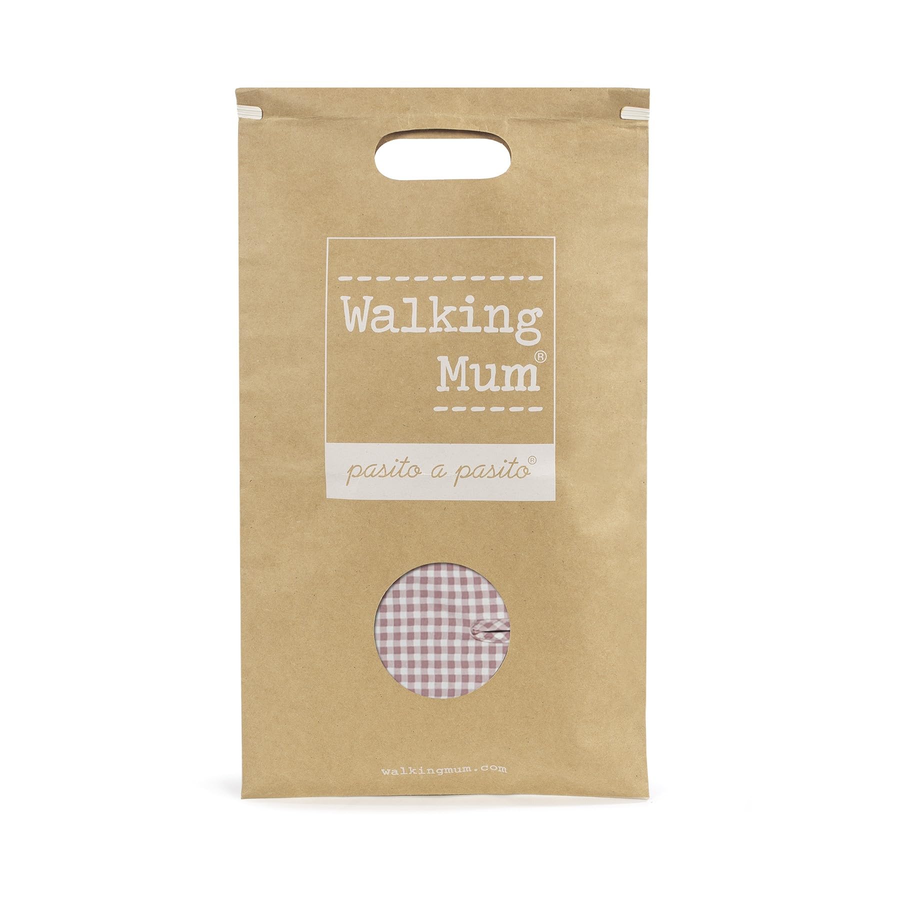 Walking Mum Fodera per materassino Vichy, Rosa, Standard