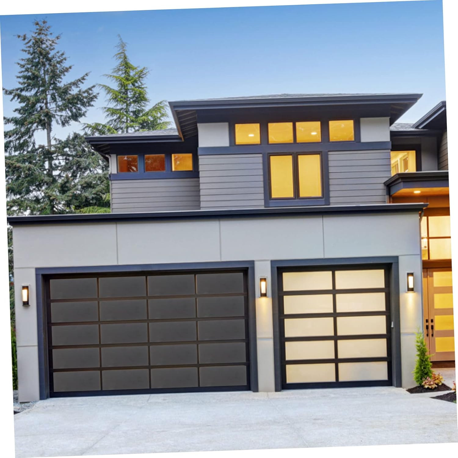 32pcs Magnetic Panels for Car Faux Magnetic Kit for Garage Door Decoration Premium Easy to Cut for Doors Versatile Outdoor Use