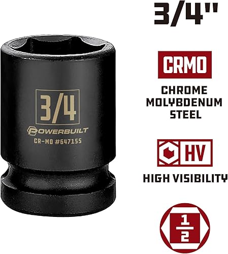 Vista 44 de 647161 1/2" Dr. 0.551 in Socket de impacto