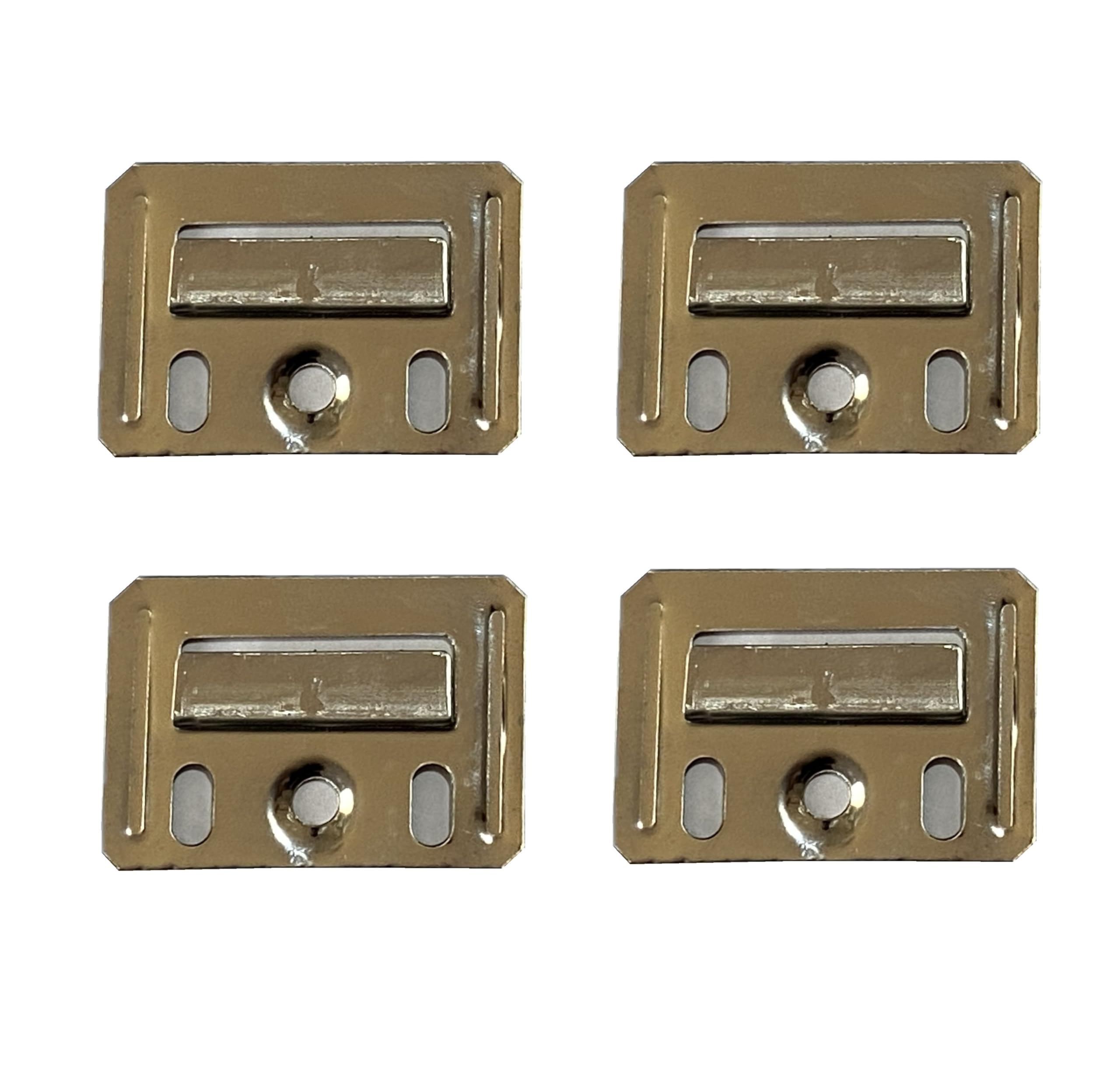 PVC Wall Panel WPC Louver Cladding Clip SS Stainless Steel Locking Clamps Buckle Interlocking Hanging Bracket Silver for Furniture Fixing Integrated Panels Pack of 100 Pieces