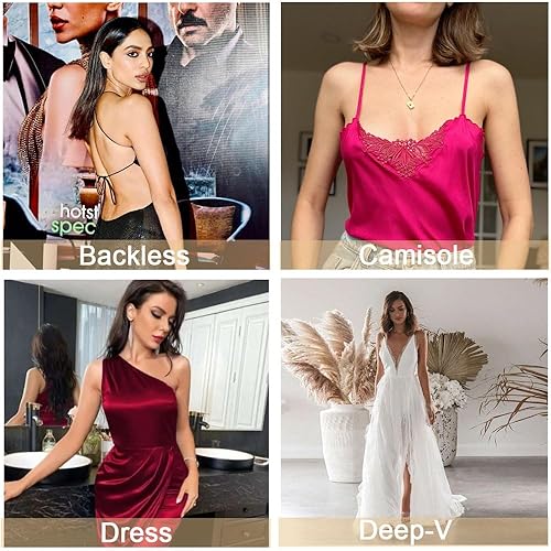 Miniatura 4 de JROZXF Pasties - Juego de adhesivos para pezones con diseño múltiple adhesivo desechable para mujer