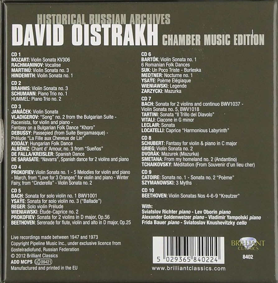 【売約済】オイストラフ名演集  2CD 売約済】オイストラフ名演集 2CD - メルカリ