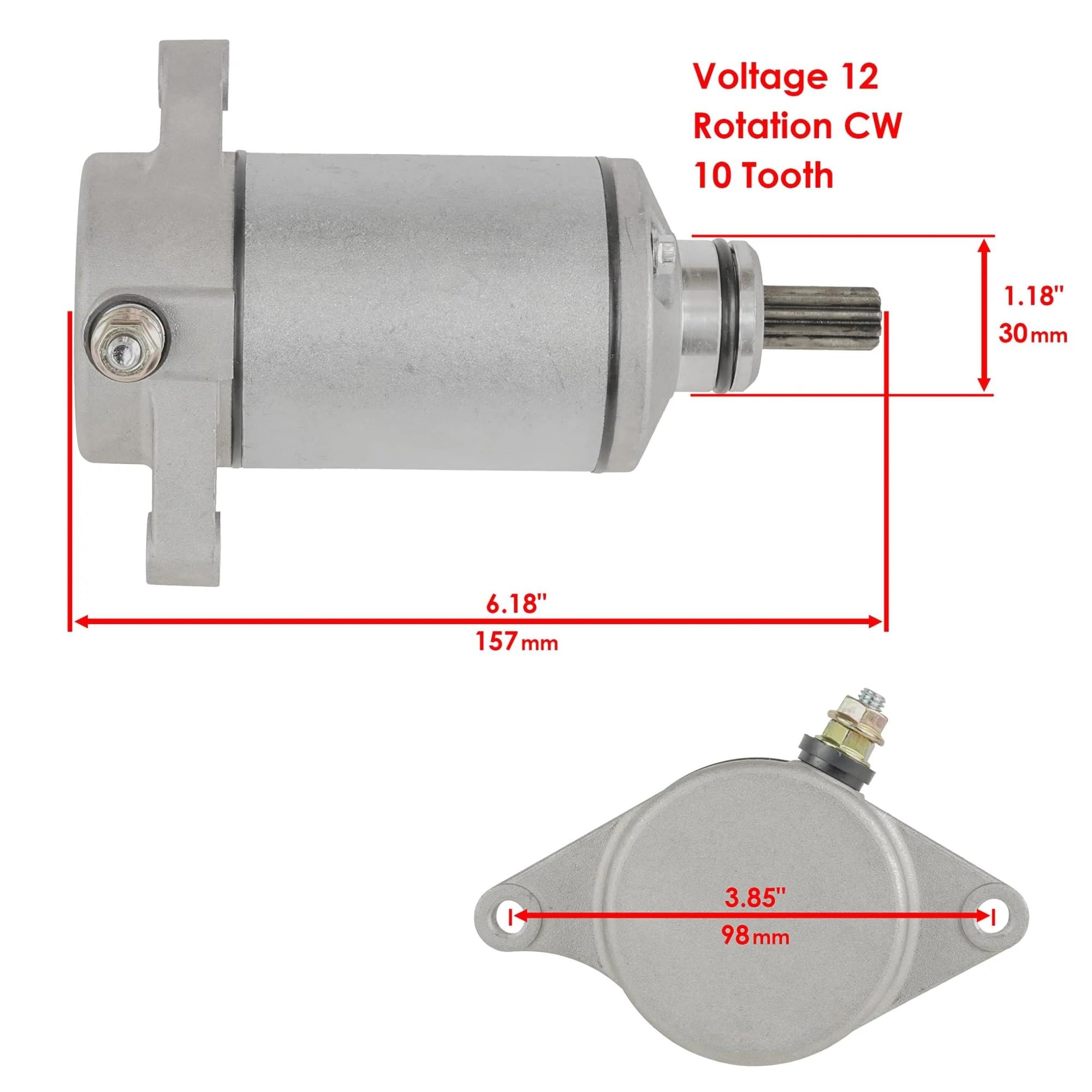 Motor Arrancador 31210-PTA1-800 31210-PTA1-D406 16077 Motor Arranque Eléctrico Para ARCTIC Para Vehículos Todo Terreno Para CAT 400 CR Para 450XC ATV 3305-954 Arranque