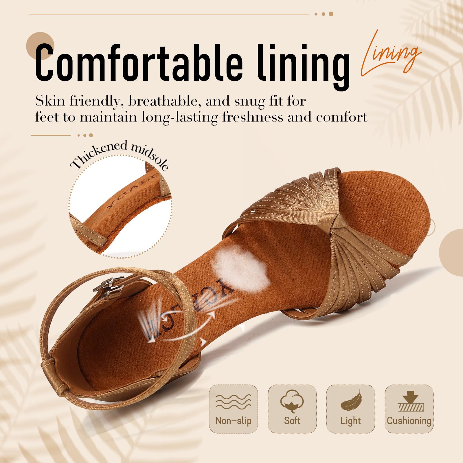 Scarpe da Ballo Latino per Le Donne Americano Donna in Raso Standard Professionali Sala Scarpe Ballo Latino Donna
