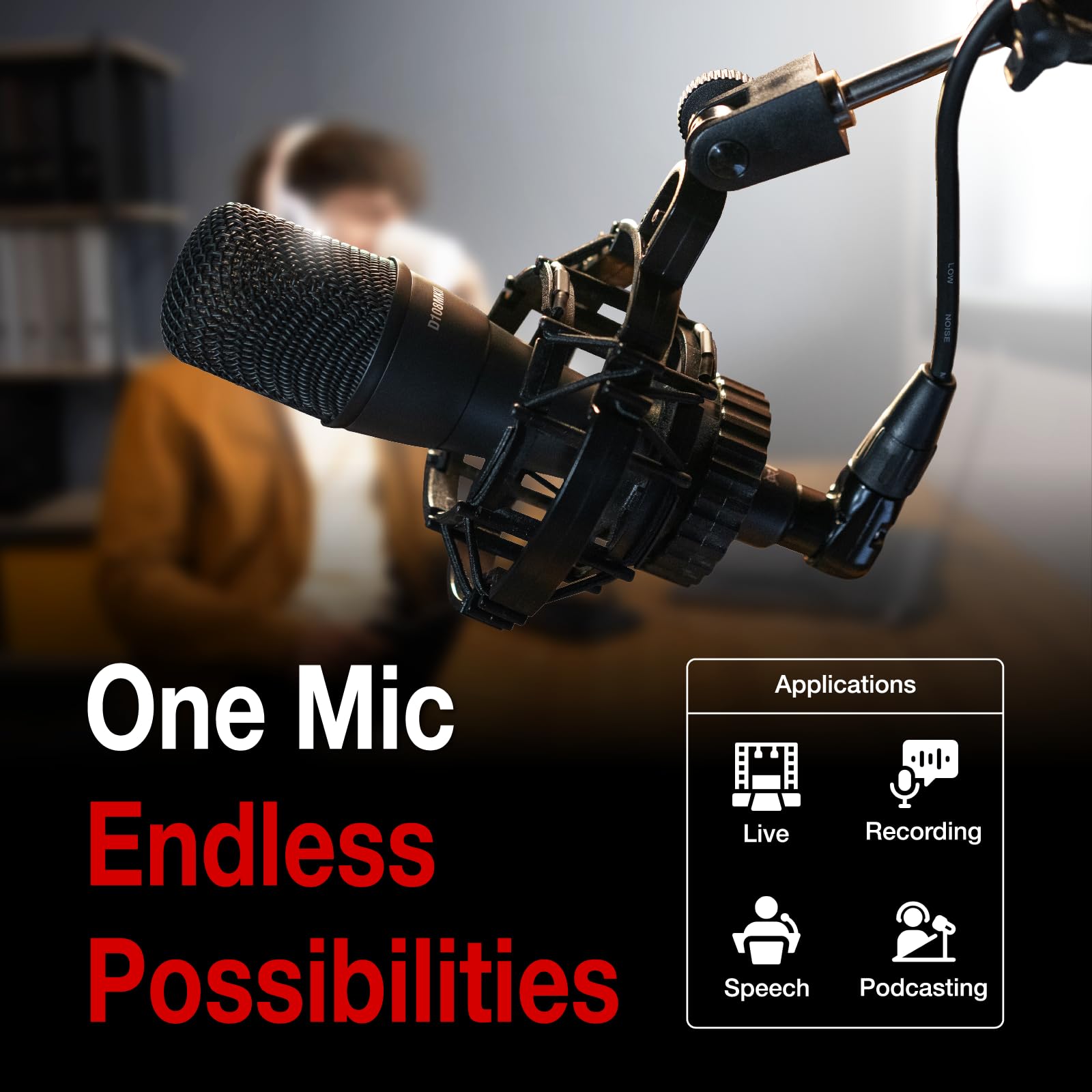 Amazon.com: Superlux Professional Dynamic Vocal Microphone Wired