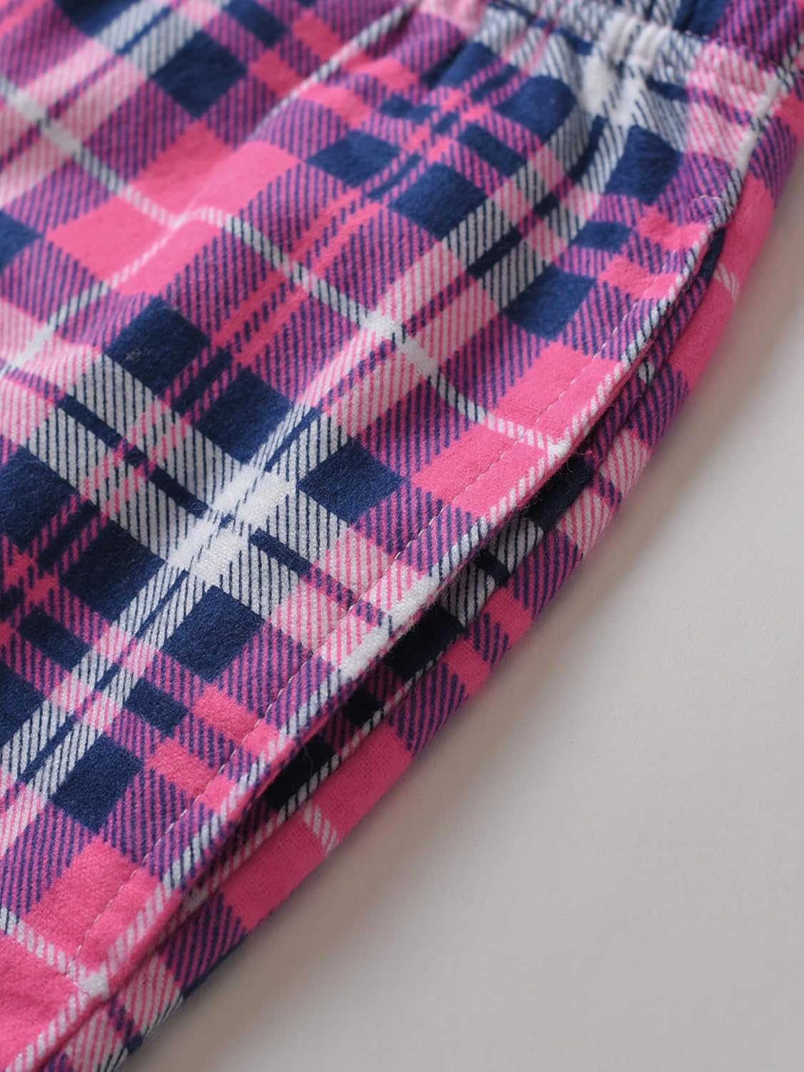 Esenchel Women's Petite Cotton Flannel Pajama Pants with Pockets - Image 4