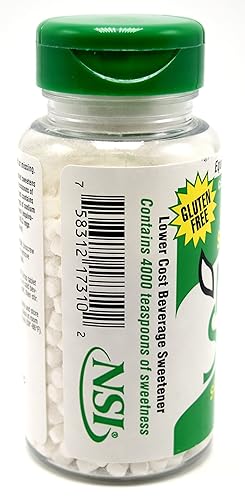 Miniatura 4 de Necta Sweet Saccharin Tablets 1 grano 1000 Tablet Botella Pack de 12