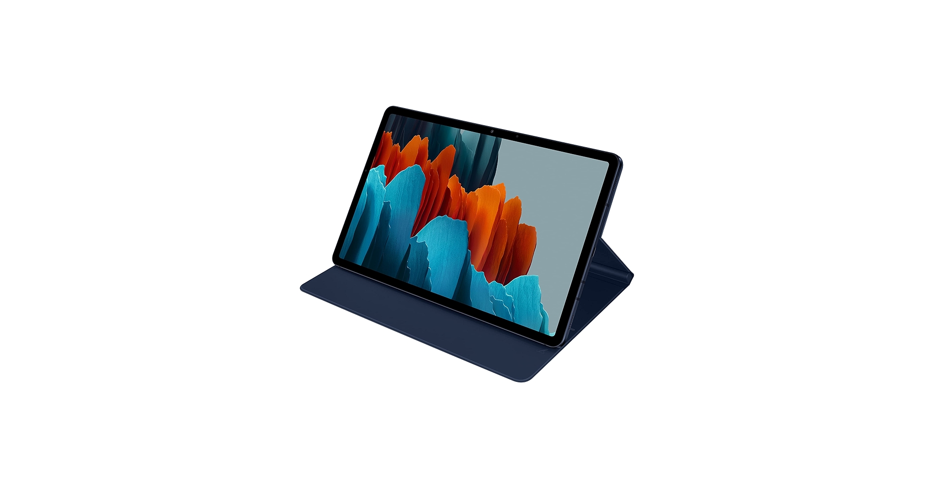 SAMSUNG - GALAXY TAB S7 Mystic Navy 純正ネイビーカバー付き EF-BT870PNEGUJ | Galaxy Tab S7 Book Cover Mystic Navy
