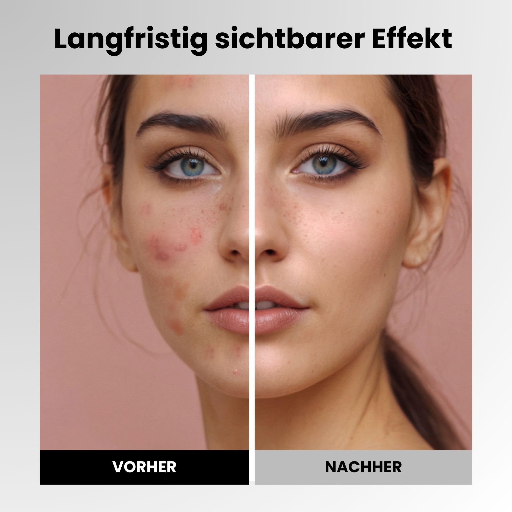 LED Gesichtsmaske Rotlicht-Technologie, 7-Farben LED Lichtsystem für Gesicht und Haut, Anti-Aging, Faltenreduzierung und Hautverjüngung für alle Hauttypen, Heimgebrauch
