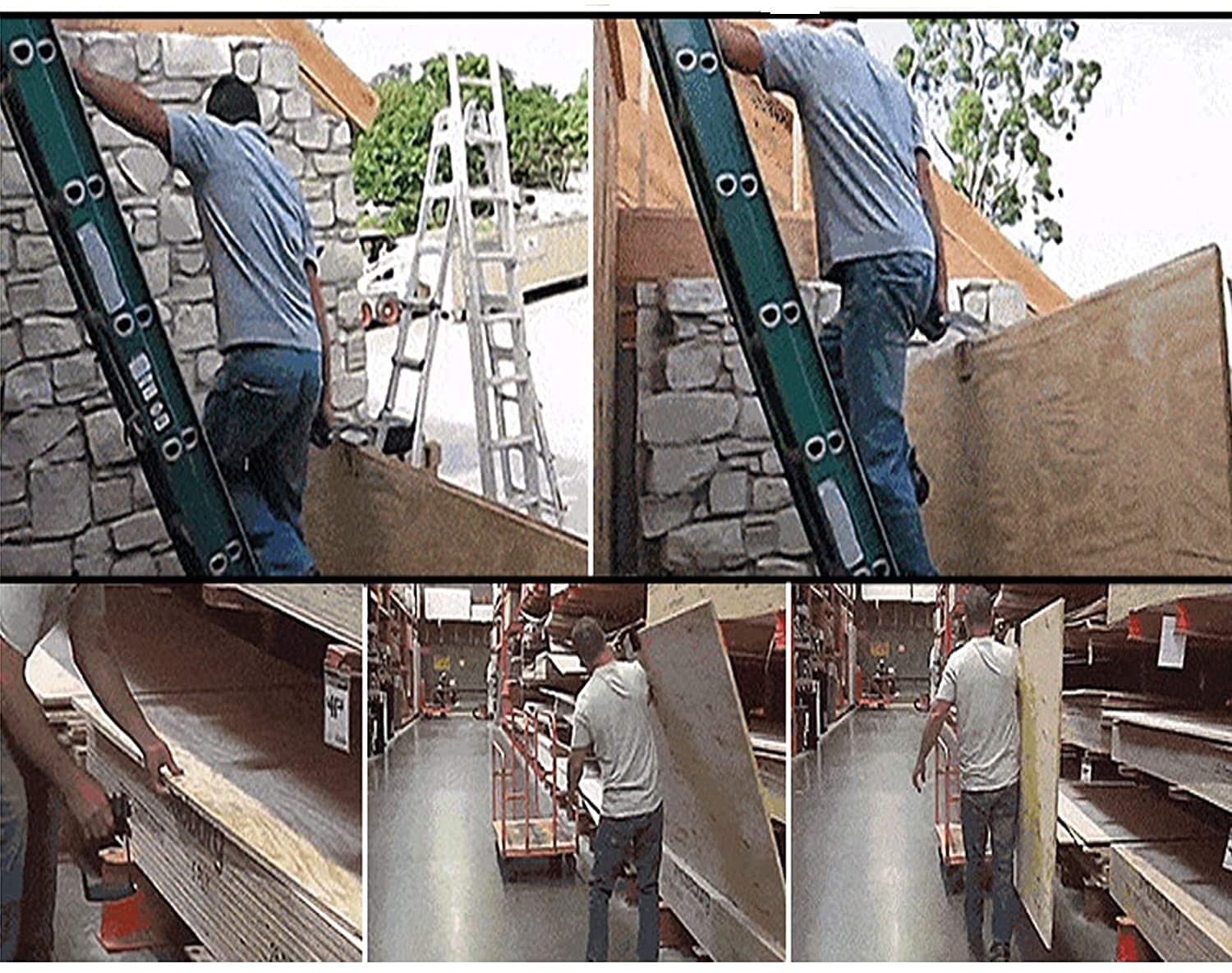 Panel Carrier Gripper, Herramienta Para Transportar Paneles Y Contrachapado, Mordaza Para Cargar Y Descargar Tableros De Madera