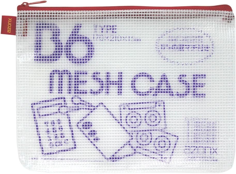 Sekisei AZ-40E Azone Mesh Case, Eco Type, A6 Type, Red