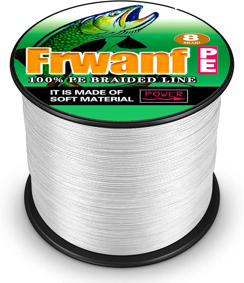 Linha de pesca trançada 8 fios de linha de pesca PE super forte linha trançada de pesca de potência extrema é usada para pesca em água salgada e de água doce