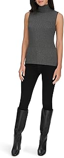 Women's Mock Neck Sleeveless Sweater - Buy now