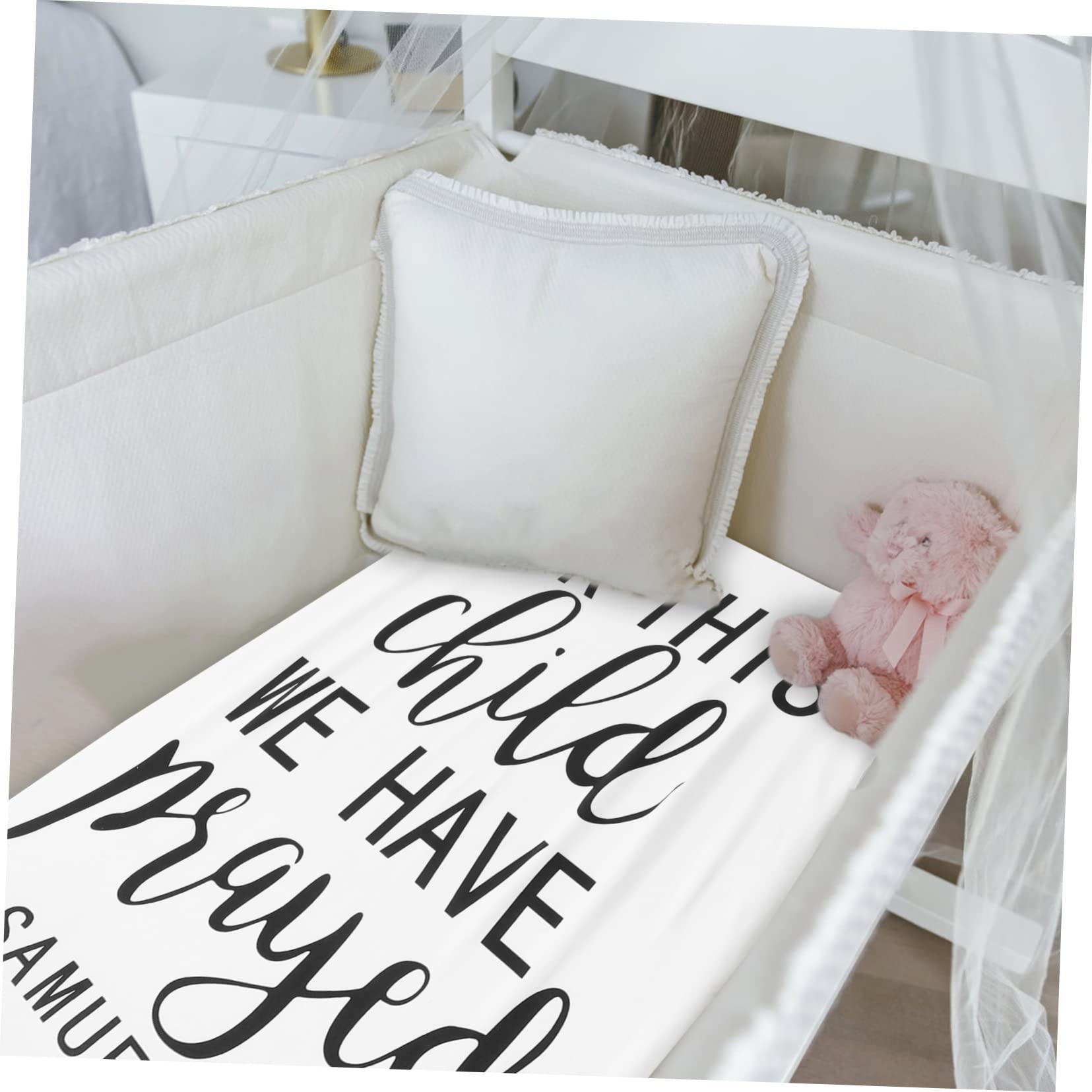 RORPOIR Fitted Bassinet Sheet for Cradle Breathable Knitted Mattress Comfortable Stylish Design for Nursery Compatible Bassinet Mattresses