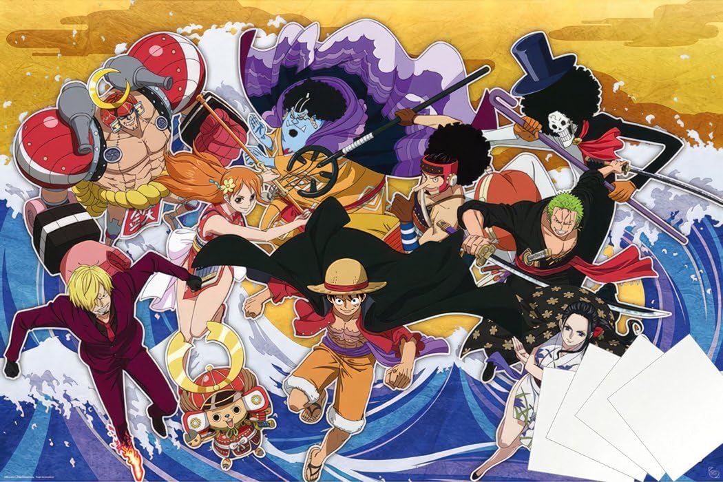 Amazon.com: One Piece - Manga/Anime TV Show Poster (The Crew In