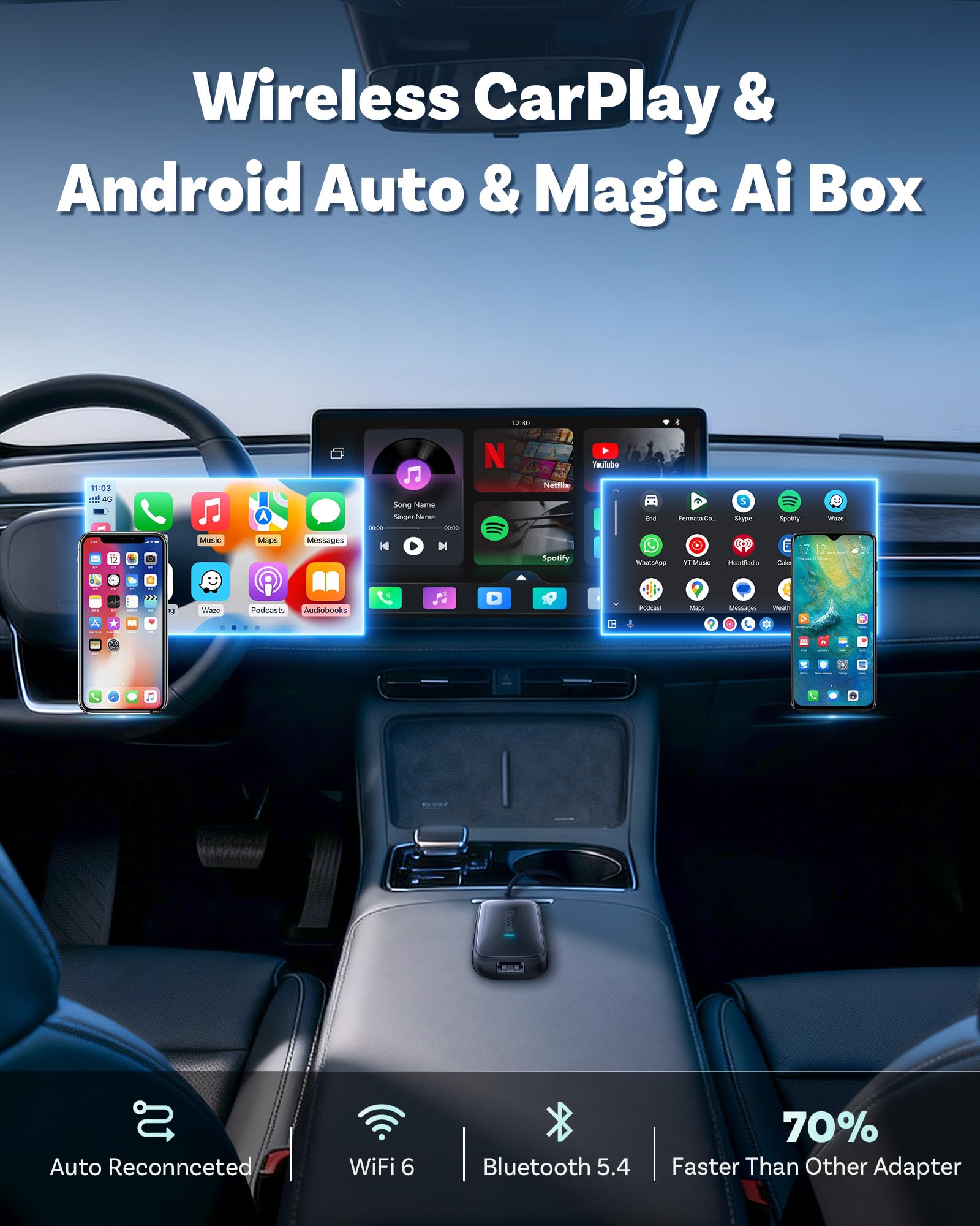 Amazon.com: OTTOCAST Play2Video Ultra 2026 Upgrade Magic AI Box