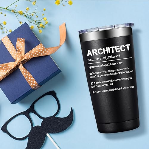 Miniatura 4 de SpenMeta Regalos de Arquitecto de Arquitectura para Navidad, Cumpleaños - Regalos Geniales de Arquitecto para Estudiante, Hombres Mujeres. Taza de