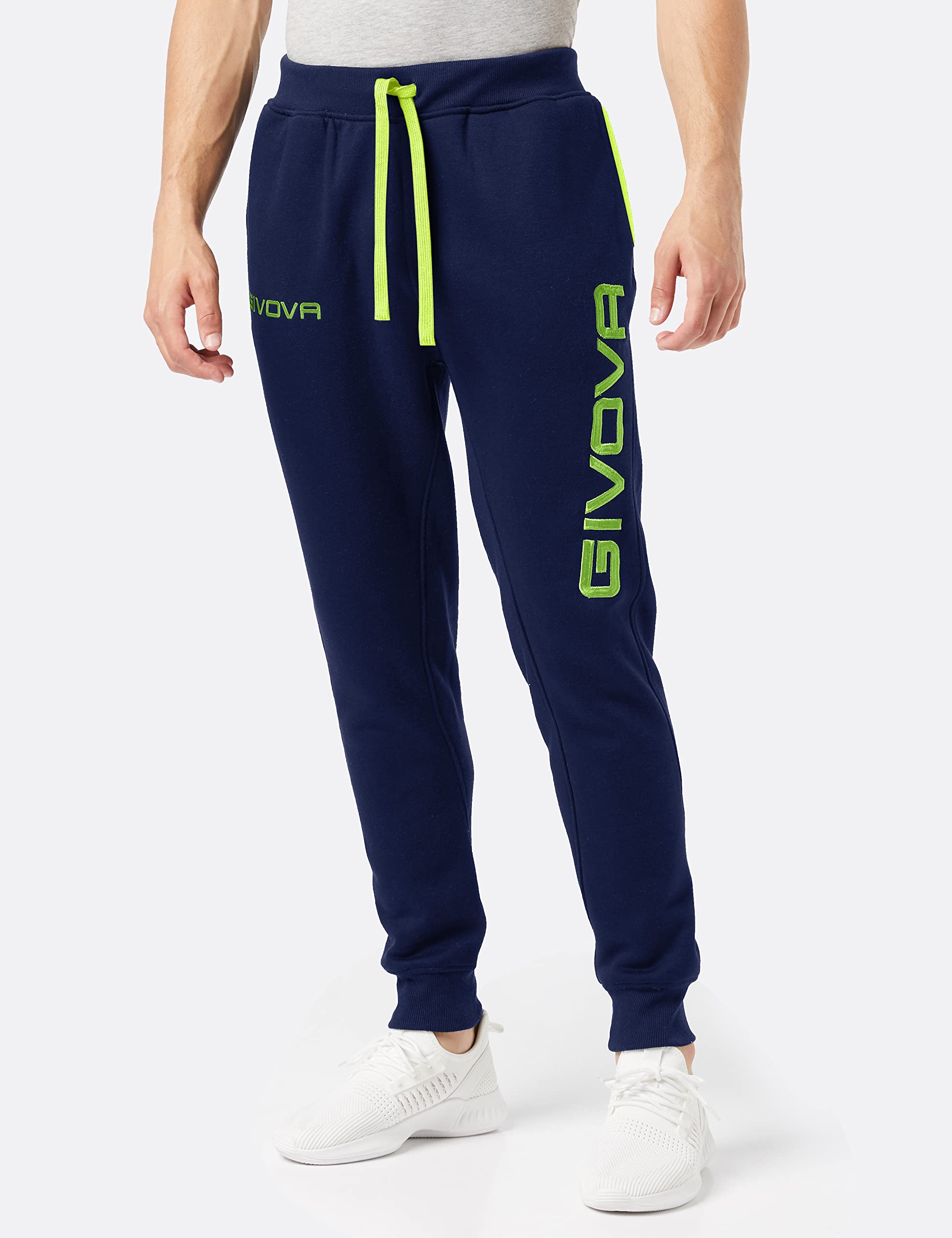 Givova Unisex pak king Sportoutfit, niebieski/żółty Fluo, L EU