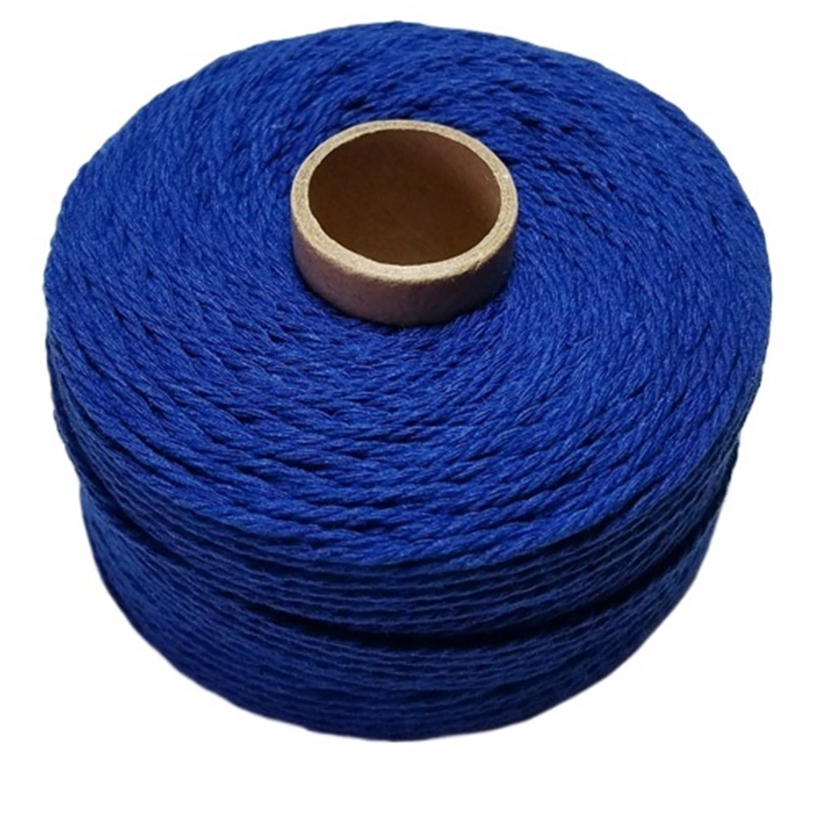 Cotton Macrame Cord Colourful Cotton Rope 80m/roll Twine Macrame Cords String Thread For Party Wedding Decoration Accessory DIY(Sea blue)