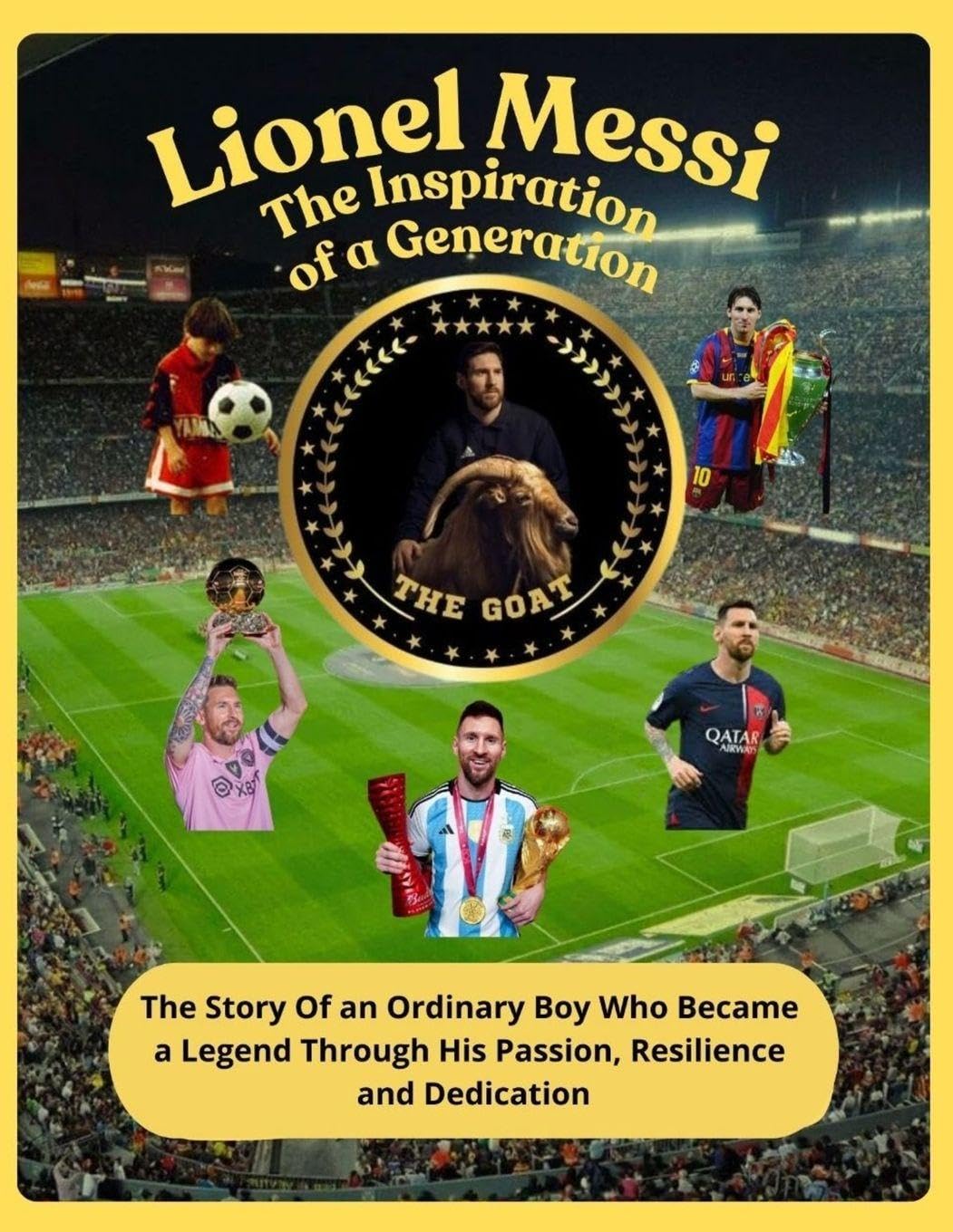 Lionel Messi The Inspiration of a Generation: The Story Of an Ordinary Boy Who Became a Legend Through His Passion, Resilience and Dedication. Magazine 8.5x 11 po 32 page