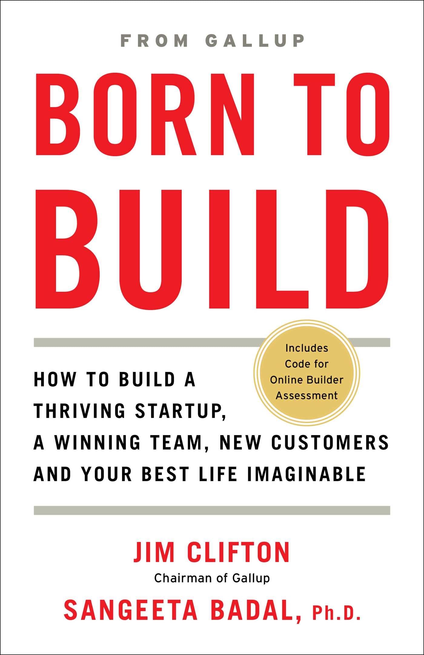 Born to Build: How to Build a Thriving Startup, a Winning Team, New Customers and Your Best Life Imaginable Hardcover – Illustrated, 28 June 2018